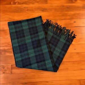 Charming Charlie Blackwatch Plaid Scarf
